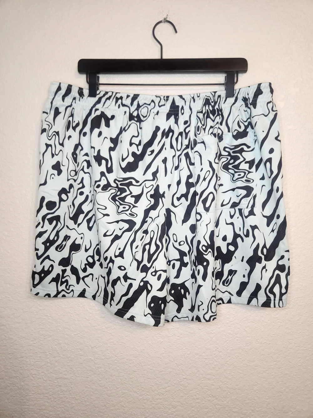 Nike Sportswear Club Mesh Shorts Mens xxl Glacier Blue Black